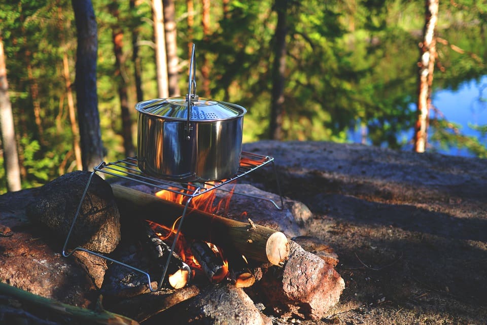 outdoor fire